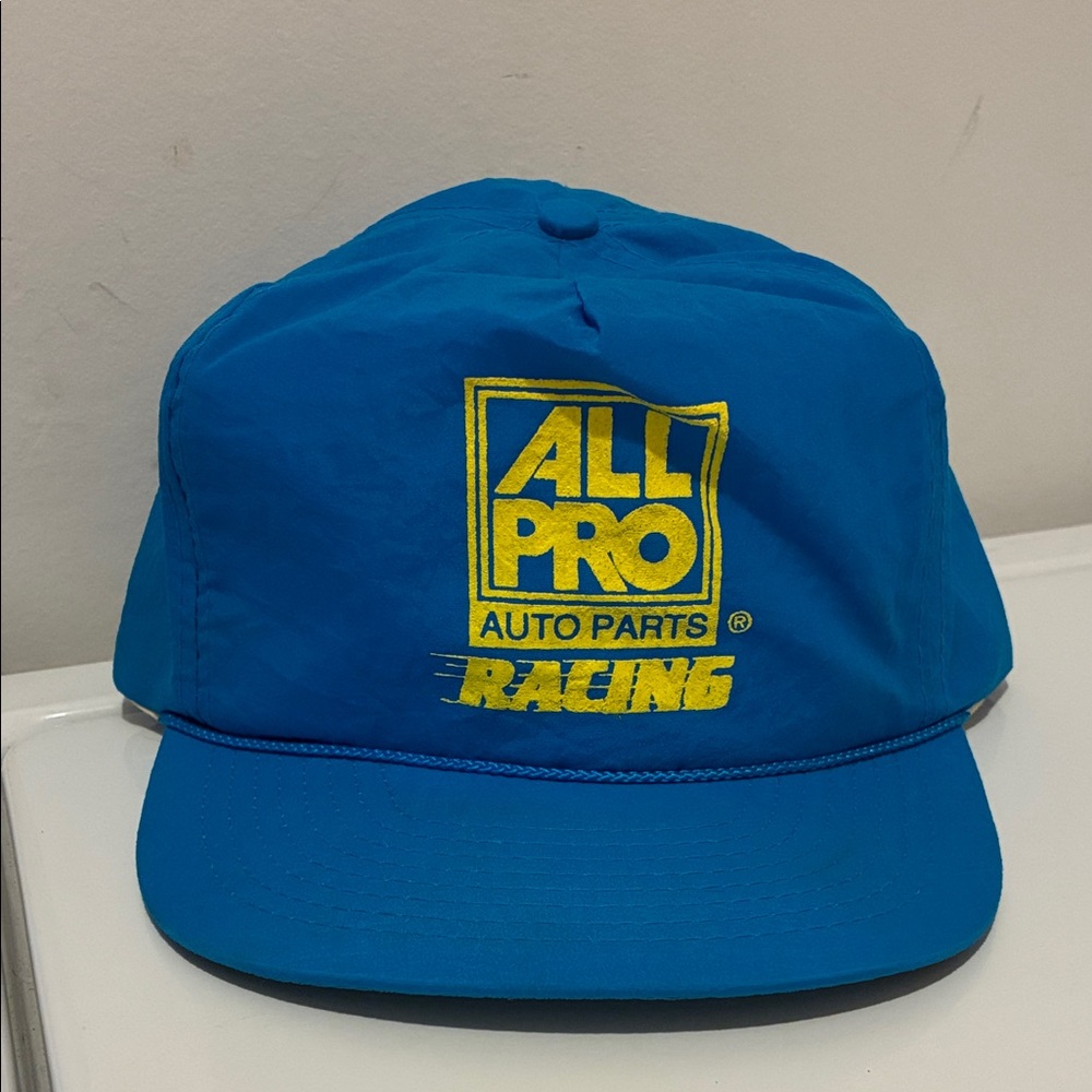 Vintage Blue All Pro Racing Cap